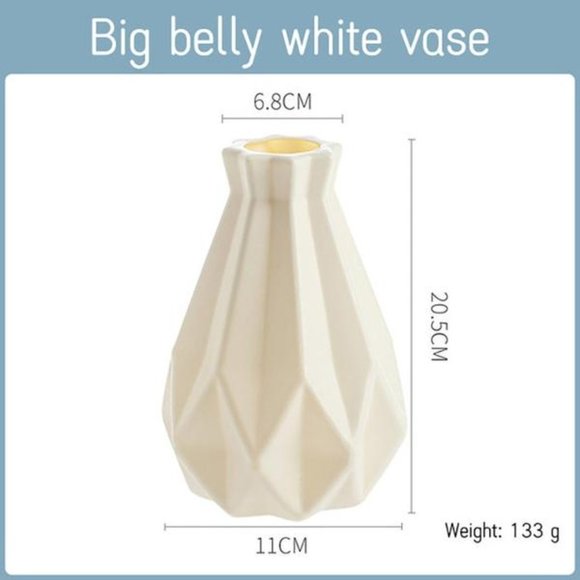 Morandi Plastic Vase - Picture 14 of 15